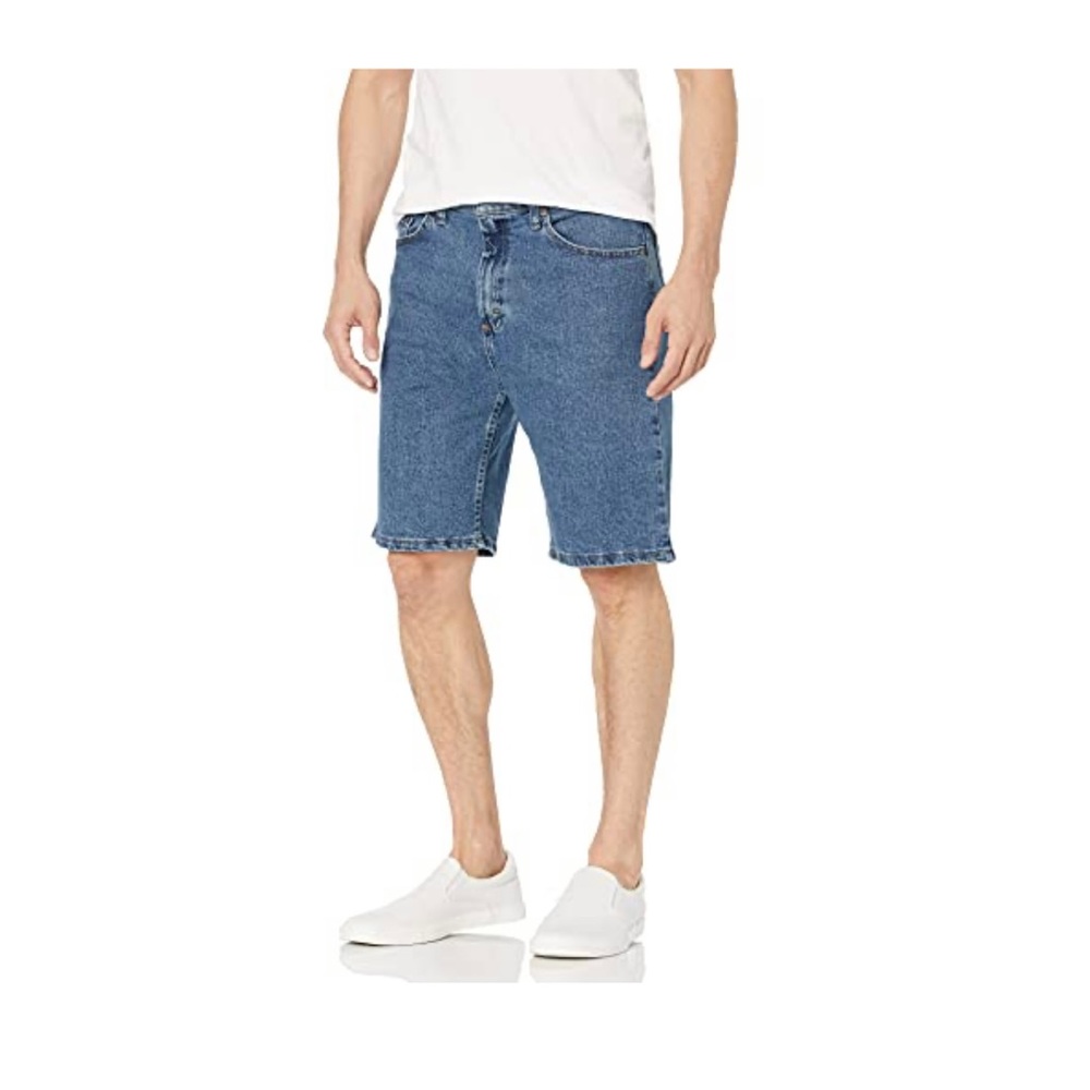 Wrangler Men’s Authentics Comfort Flex Waistband Denim Shorts/Sz:38/NWT